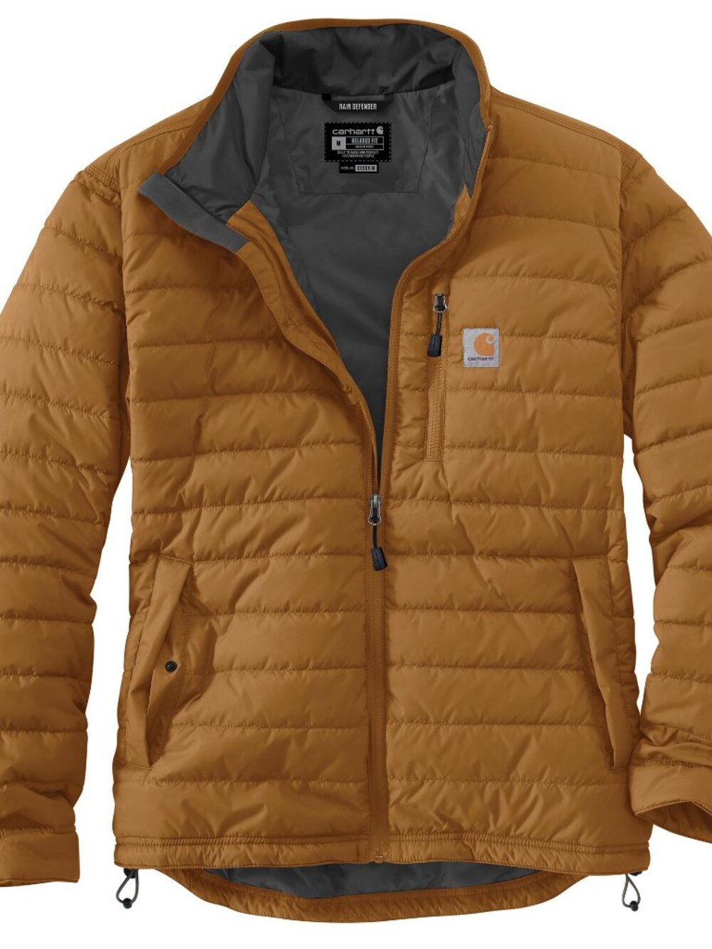 Carhartt Rain Defender Insulated Jacket Men’s L Brown NWT Workwear
